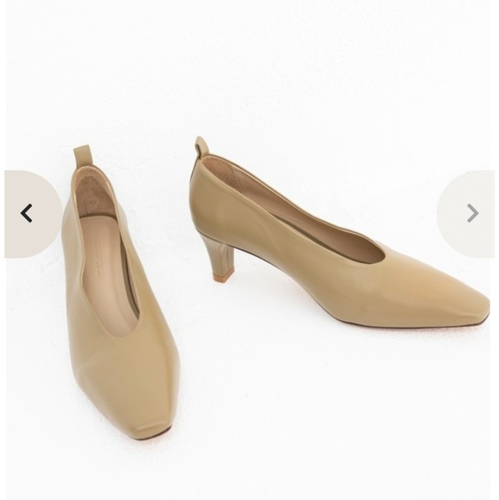 Mari Giudicelli Elizabeth Pump Sage EU 40 Us 9.5 New W/box
